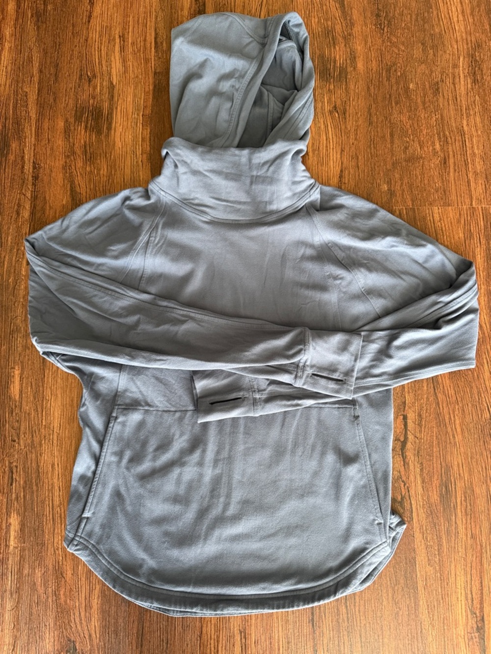Lululemon Slate Blue Pullover Hoodie Sz 4